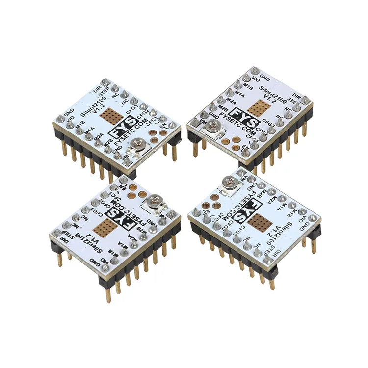SWMAKER 4 шт./лот MKS TMC2100 Драйвер шагового двигателя 256 разделение Ультра тихий модуль