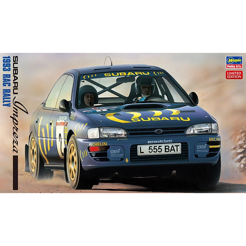 Модель хобби для SUBARU IMPREZA 1/24 RAC 20297 Hasegawa 1993|Наборы сборки моделей| |