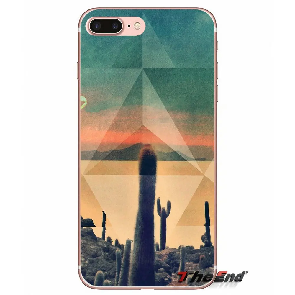 For Samsung Galaxy J1 J2 J3 J5 J7 A3 A5 A7 2015 2016 2017 J330 J530 J730 cactus plants summer Accessories Phone Shell Covers | Мобильные