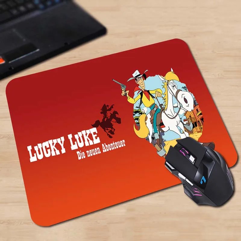 18x22cm Babaite Lucky Luke Лидер продаж Мышь площадку компьютер игровой Мышь колодки - Цвет: 18x22cm