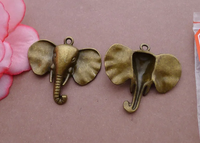 

20pcs Vintage Elephant Charms Jewelry Making Bracelets/necklace/Bags/apparel/key Chain/ DIY Jewelry Accessories