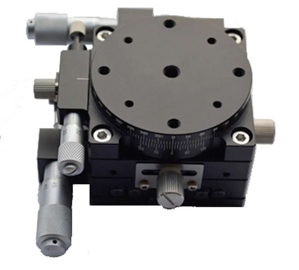 XYR 3 осевая обрезная платформа линейный стадийный подшипник скользящий стол 60*60