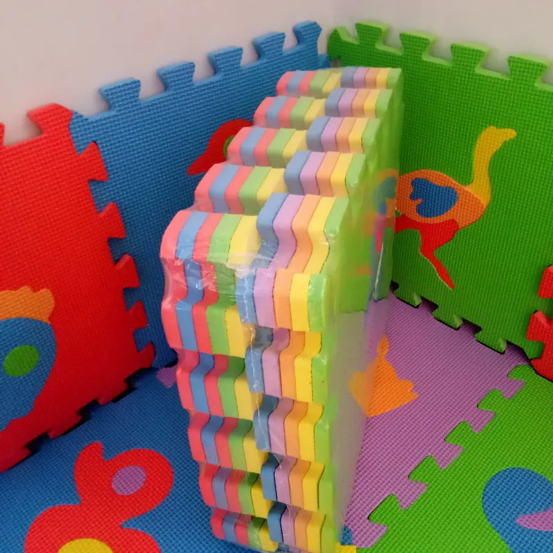 10 шт./упаковка детские коврики пазлы из пены ЭВА 30x30 см|baby foam floor mats|foam matbaby puzzle mat |
