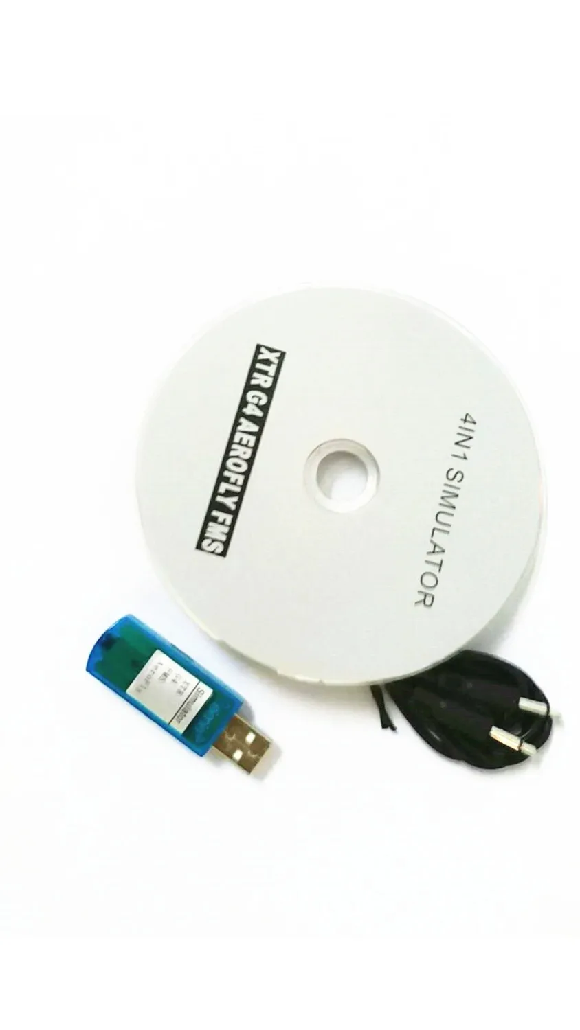 USB симулятор полета 4 в 1 компьютерный для модели самолета G4 FMS XTR AEROFLY SU27 KT