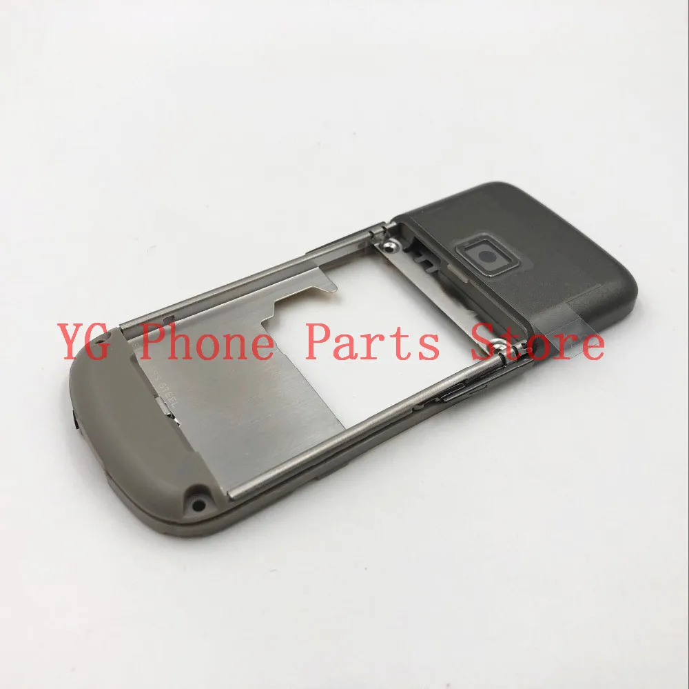 RTBESTOYZ для Nokia 8800 Arte 8800a черный корпус черная средняя рамка сменная 8800a|Корпусы и