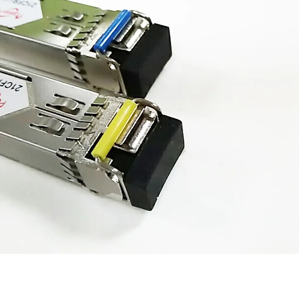 1 пара 120 км SC коннектор gbic одномодовый одноволоконный SFP модуль WDM/BIDI 25G A/B 1310/1550nm |