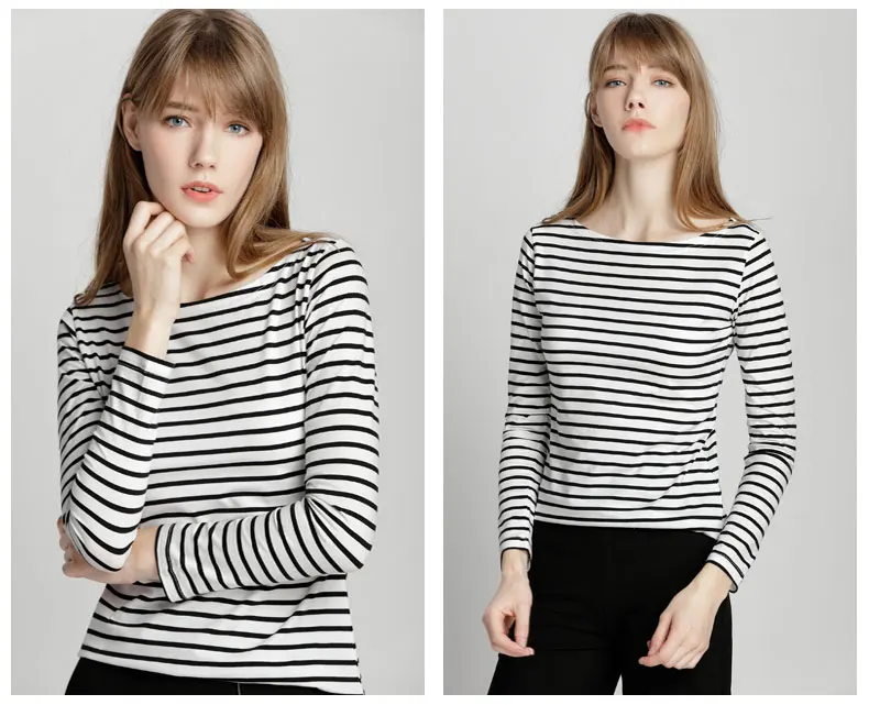 Хлопковая женская футболка с длинным рукавом новинка 2019 года осень размера плюс