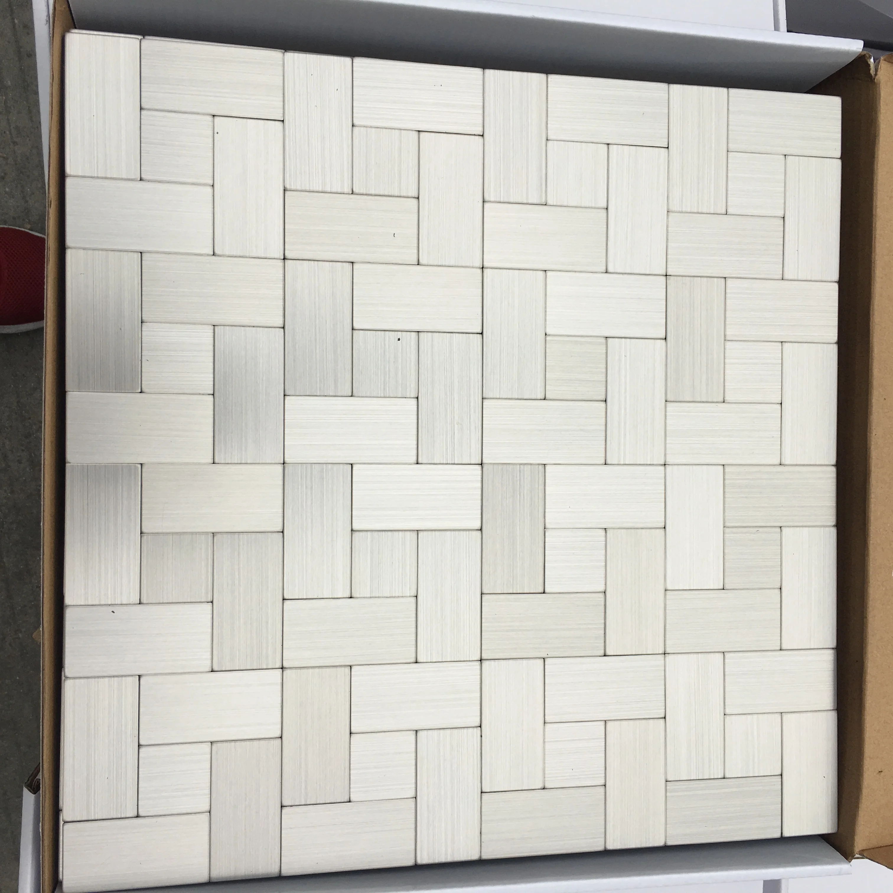 Самоклеящаяся кухонная плитка backsplash самоклеящаяся алюминиевая LSAP02|Обои| |