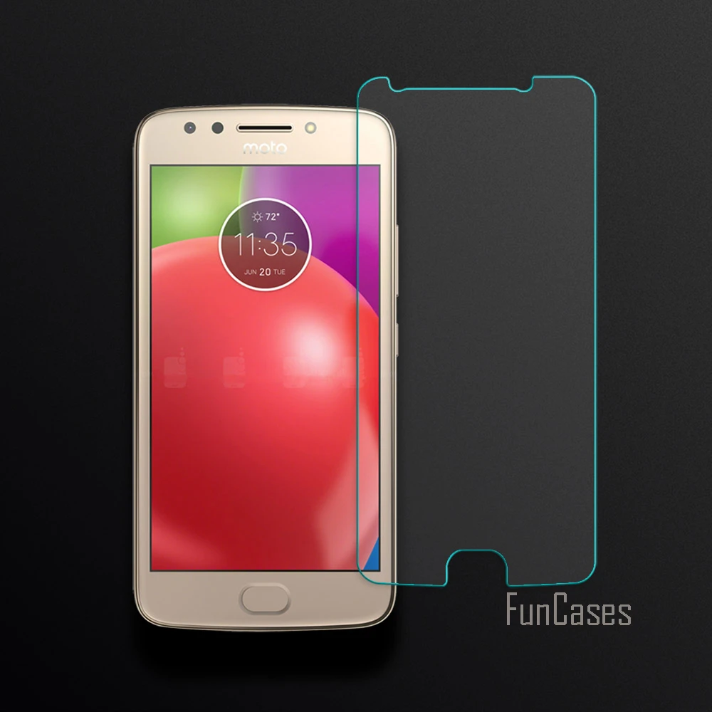 Защитная пленка для экрана Motorola Moto E4 закаленное стекло E 4 2.5D защитная с