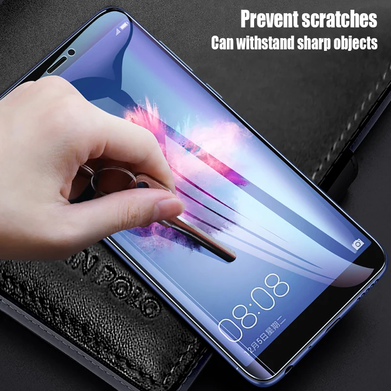 9D защитный Стекло на huawei хонор 7A Pro закаленное 9 лайт Экран протектор для Honor 8X 7C 7X |