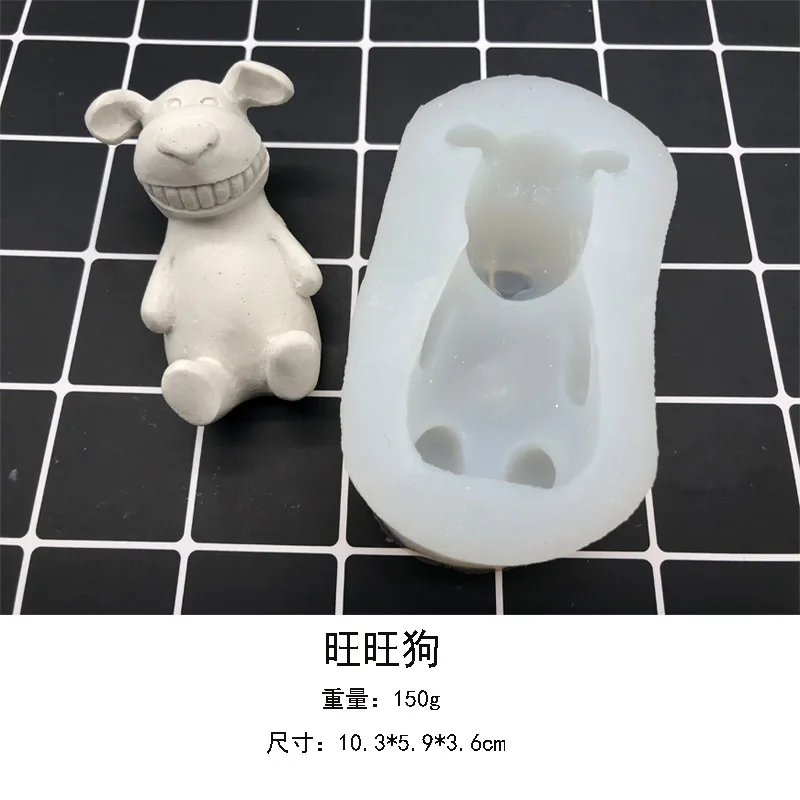 Aouke Bear Bunny Dog силиконовая форма «сделай сам» помадка форма для торта, Мусса инструмент для шоколадных конфет
