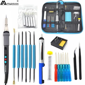 Ручной паяльник с регулируемой температурой, 60 Вт, 936 в