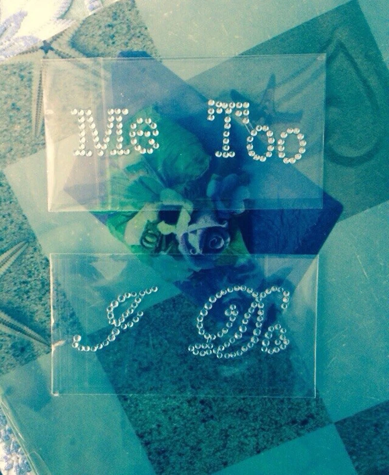 1 Набор I DO and ME украшение Стразы свадебная наклейка наклейки для обуви свадебное