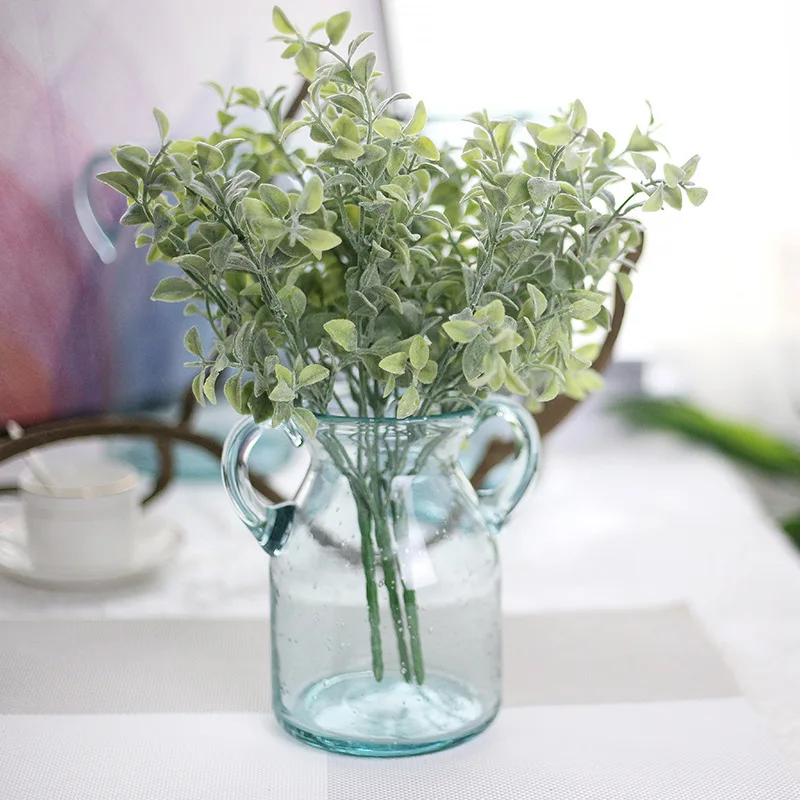 Свежие семена дыни папоротник поддельные растения искусственные цветочные