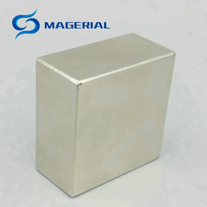 Блок NdFeB N52 2 шт./лот точный 40x40x20 мм фильтр водопроводной трубы сильные неодимовые