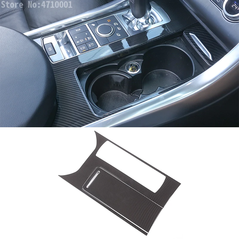 

For Left Hand Drive Carbon Fiber Style ABS Center Console Panel Cover Frame Trim For Land Rover Range Rover Sport 2014-2017