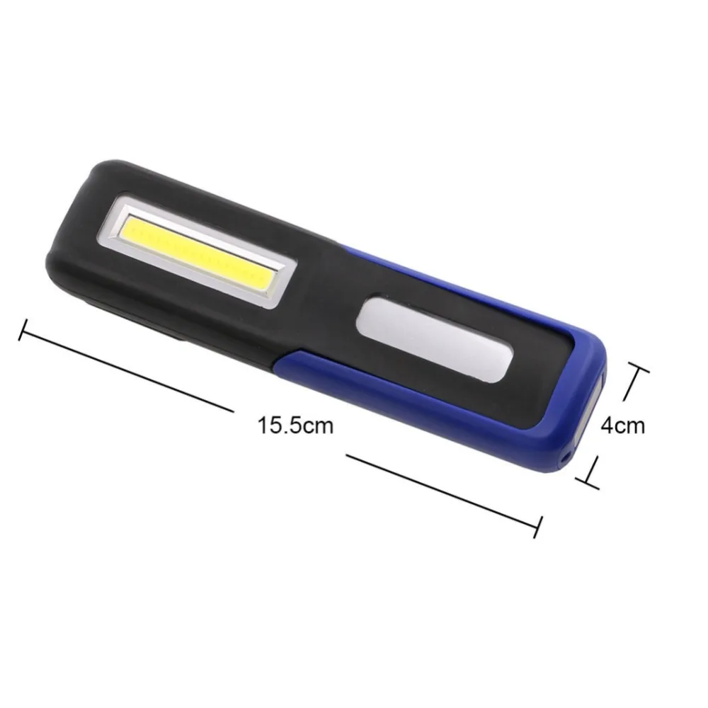 Светодиодный светильник фонарь рабочий Перезаряжаемый USB подставка COB магнитный