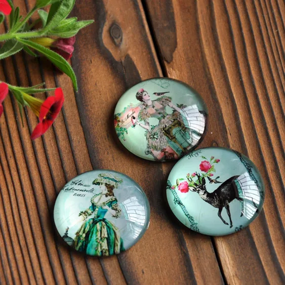 Бесплатная доставка (3 шт./компл.) модные роскошные винтажные женские магнитные