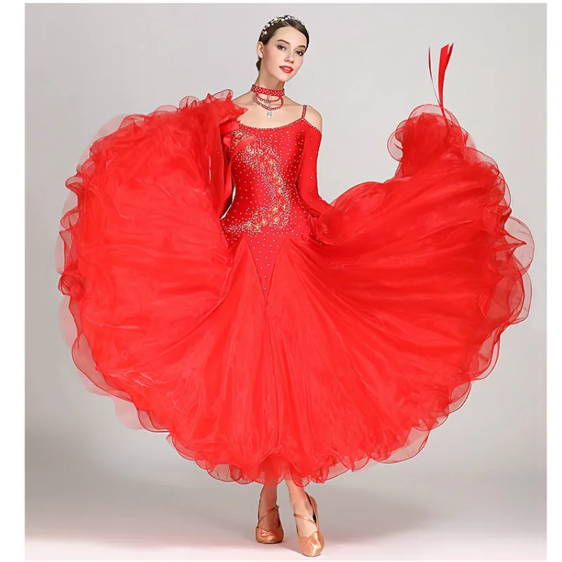 Женское танцевальное платье для вальса костюмы бальных танцев девочек женский
