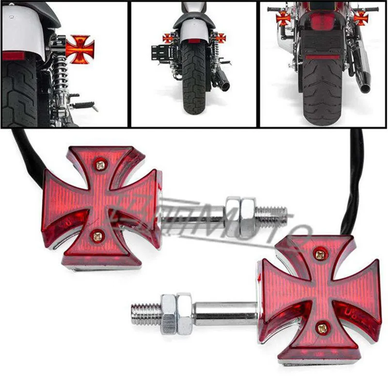 1 пара 12V мотоциклетные перчатки для кросса светодиодный индикаторы Сигнальные