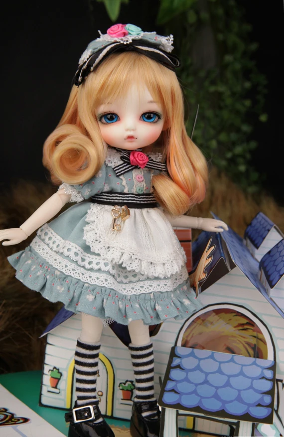 BJD кукла 1/8 Алиса специальные Овцы свободные глаза