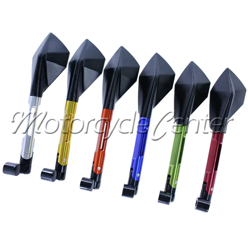 Универсальные алюминиевые боковые зеркала заднего вида с ЧПУ для Honda VTR400S NC700D NC750D