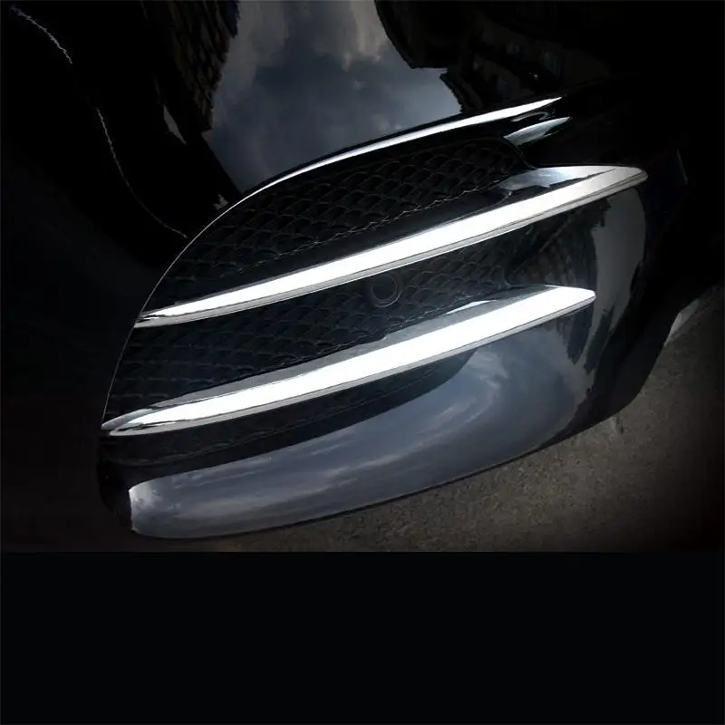 Автомобильные передние противотуманные фары крышка решетки декоративные