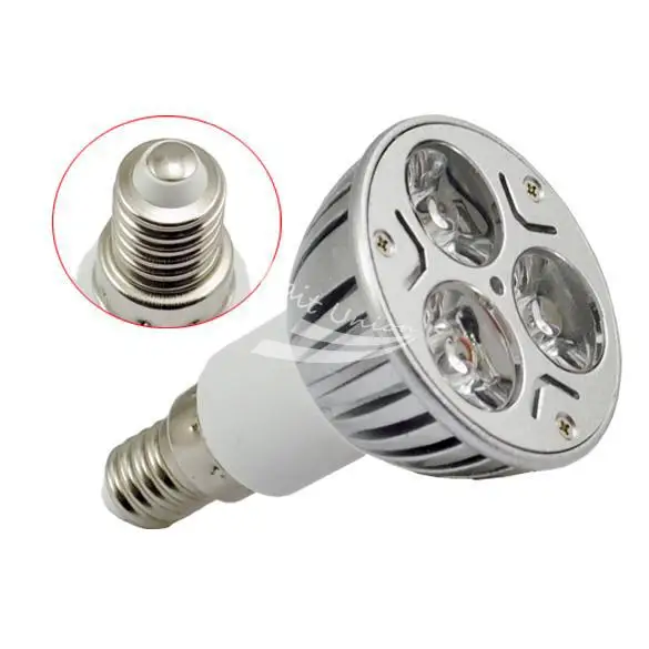 E14 теплый белый фокус 3-светодиодный светильник Точечный 3W 85 ~ 265V | Лампы и