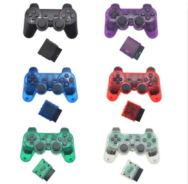 Беспроводной геймпад для Sony PS2 PS контроллер Playstation 1 2 консоль джойстик двойной