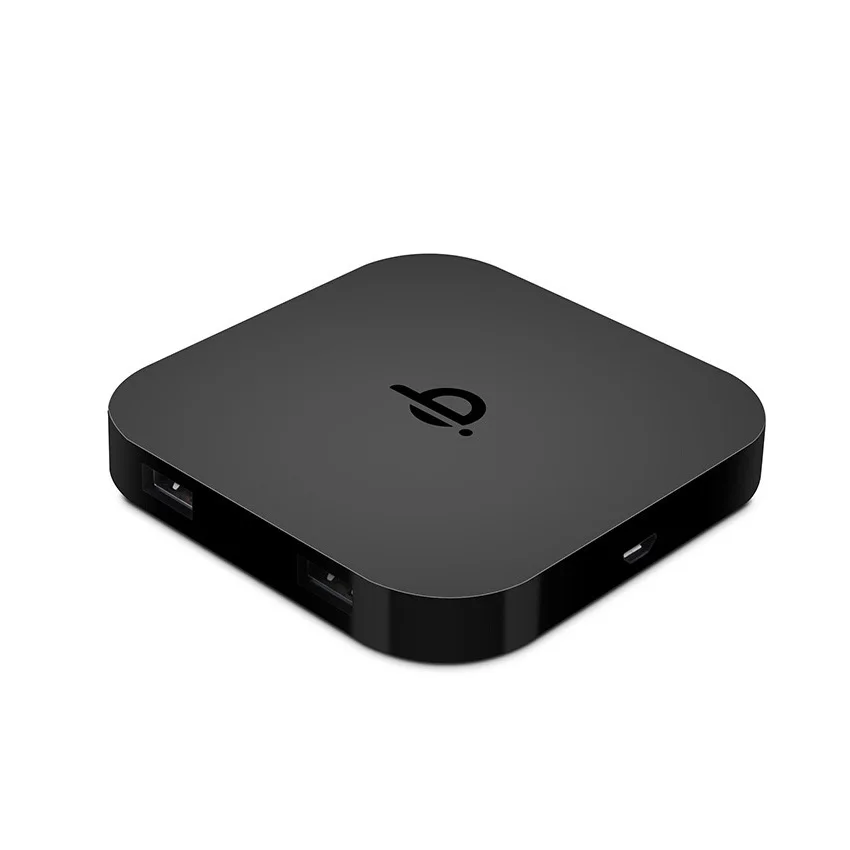 Двойное Беспроводное зарядное устройство Qi с двойным Usb тонкая портативная