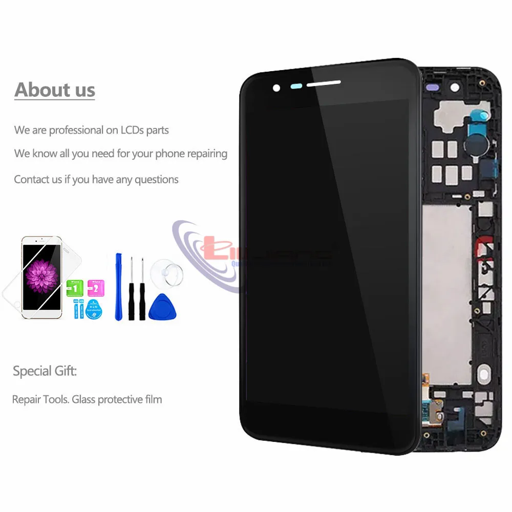 Для LG K30 K10 X410 LMX410 LMX410TK ЖК дисплей Оригинальный сенсорный экран дигитайзер с