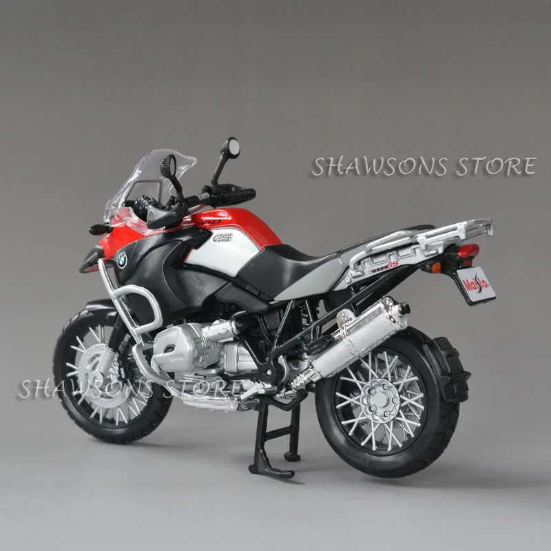 Литая модель мотоцикла игрушки Maisto 1:12 R 1200 GS спортивный велосипед миниатюрная копия черный