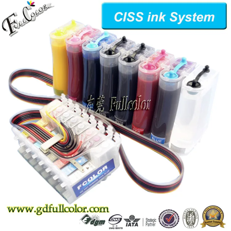 Чернильная система T0961 для Epson Stylus Photo R2880 CISS чернильная с чипом сброса +