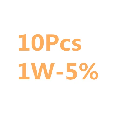 1 Вт/8 Вт 1/4W 1/2W 1 Вт 2 3W 5 Вт 1% 5% Цвет кольцо резистора 0.27R 2.7R 27R 270R 2,7 K 27K 270K Ohm - Объем: (10Pcs) 1W-5-