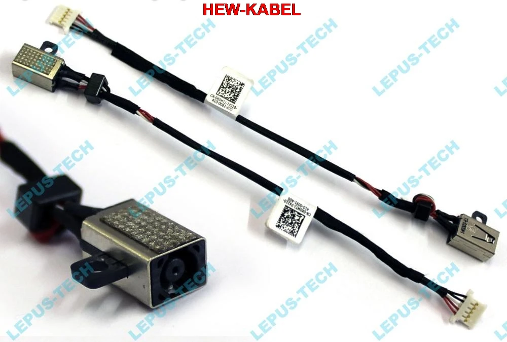 Новый разъем постоянного тока DW666 для Dell XPS 13 L321X L322X GRM3D KOMTJ DDD13CAD000|Компьютерные