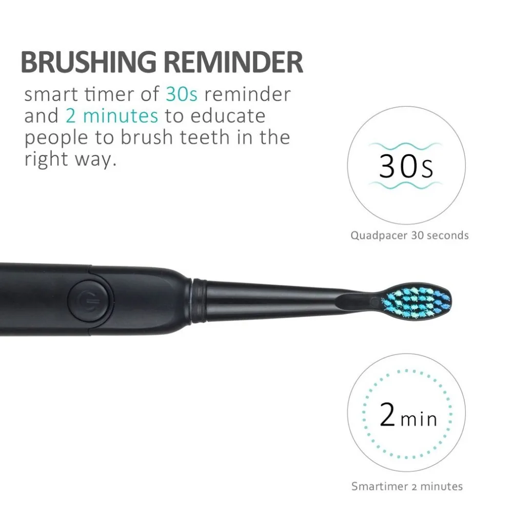 Seago SG-949 Electric Toothbrush USB Rechargeable Smart Timer Sonic with 5 Optional Modes Dental Care Massager | Бытовая техника