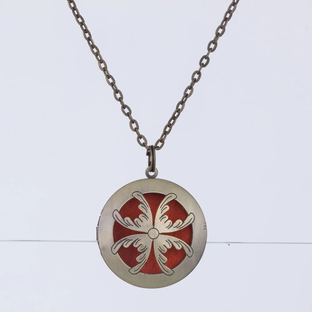 5 шт микс 72 см цепи медальоны для ароматерапии эфирное масло диффузор ожерелье