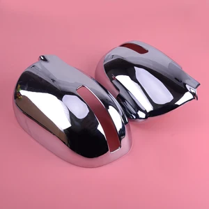 Накладка на боковое зеркало заднего вида DWCX, хромированная, из АБС-пластика, подходит для Mitsubishi Outlander 2013, 2014, 2015, 2016, 2017, 2018, 2019