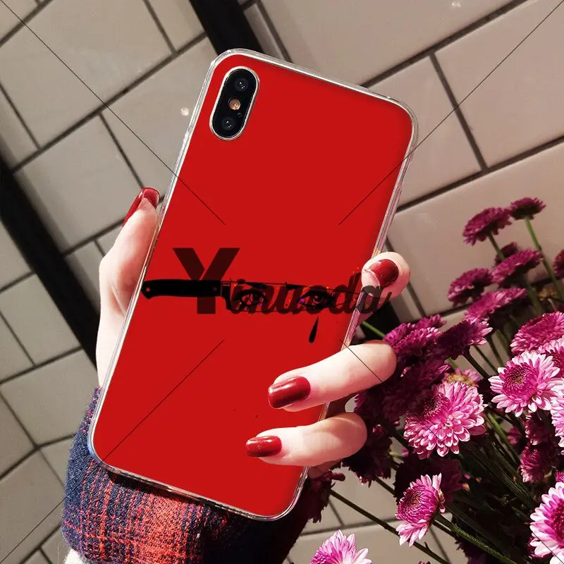 Yinuoda Red Doodles эстетика клиента высокое качество чехол для телефона Apple iPhone 8 7 6 6S Plus X