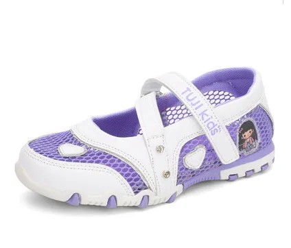 

2019 NEW Summer High Quality Non-slip Children Shoes Girls fashion Sandals Cartoon Princess Sandals Kids Flat Baby Sport Shoes