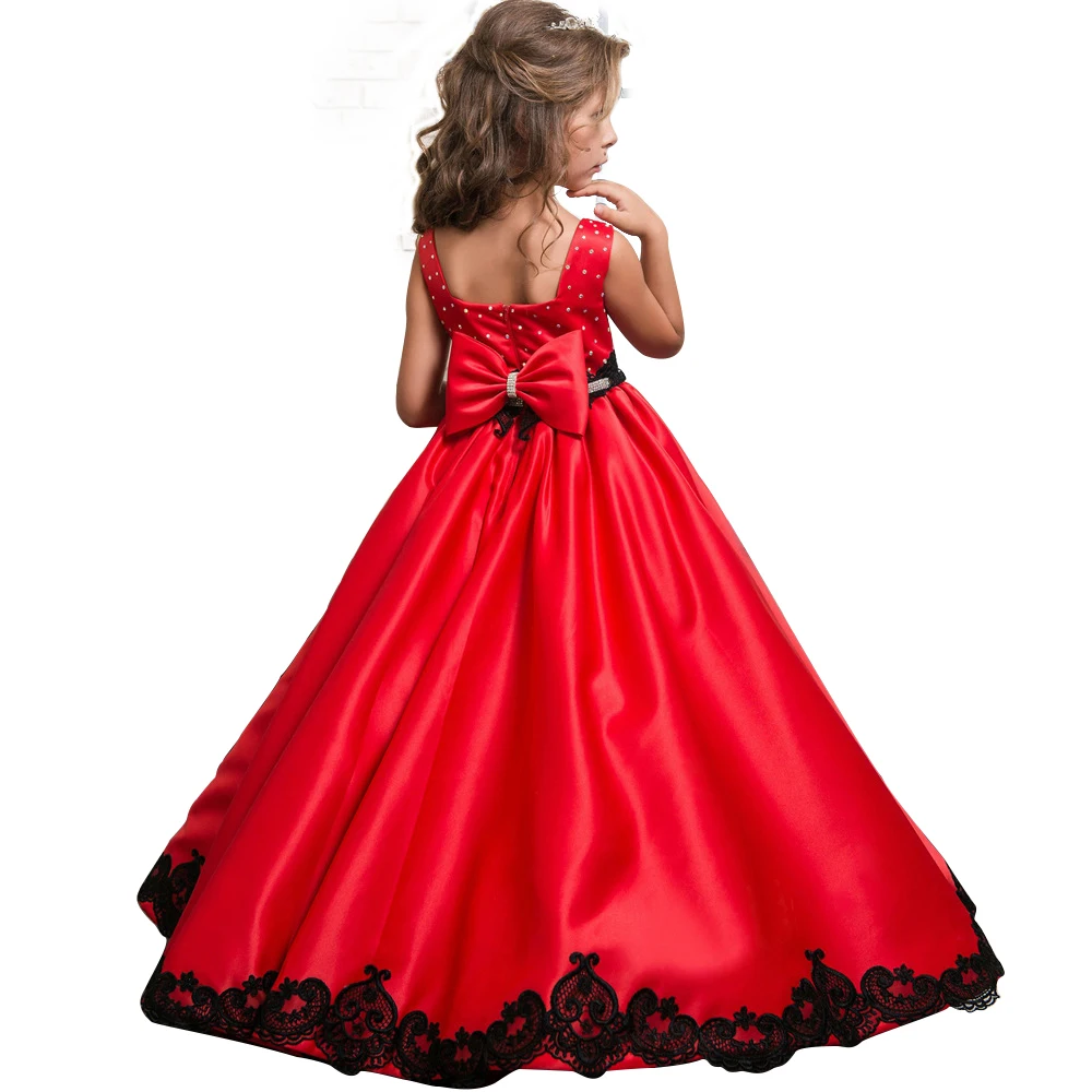 2018 summer Girl Party Dress Children Girls Princess Sleeveless Tutu Kids Baby Flower Top Quality vestidos 3-15 | Детская одежда и