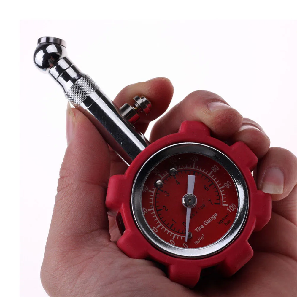 Цифровой манометр для автомобильных шин тестер LCD PSI кПа Бар Прочный автомобилей