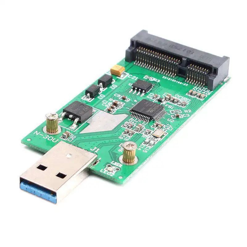 Usb 3 0 к Mini Pcie Msata Ssd Внешний Конвертор адаптер | Компьютеры и офис