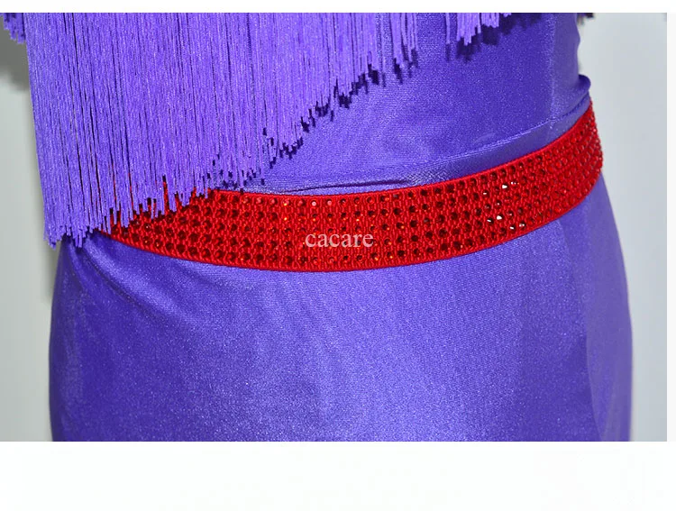 Женский пояс с эластичной талией 3 см со стразами для латинских бальных танцев