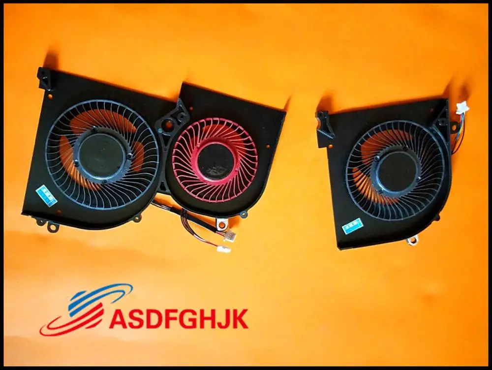 Оригинальный 16Q2-GPU-CW 16Q2-CPU-CW для MSI GS65 GS65VR CPU + GPU охлаждающий вентилятор тест ОК