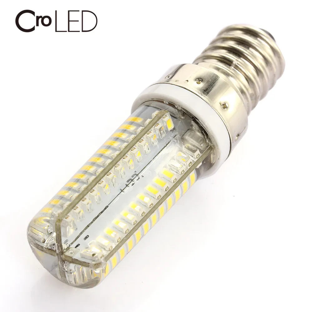 CRO светодиодный холодный белый светильник лампы Cron E14 5W 350LM 6000 6500 K кукурузная