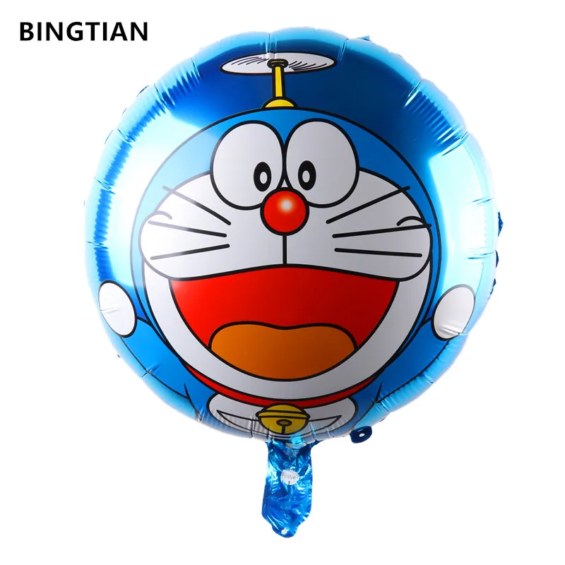 BINGTIAN Doraemon фольги воздушный шар День рождения воздушные шары украшения для