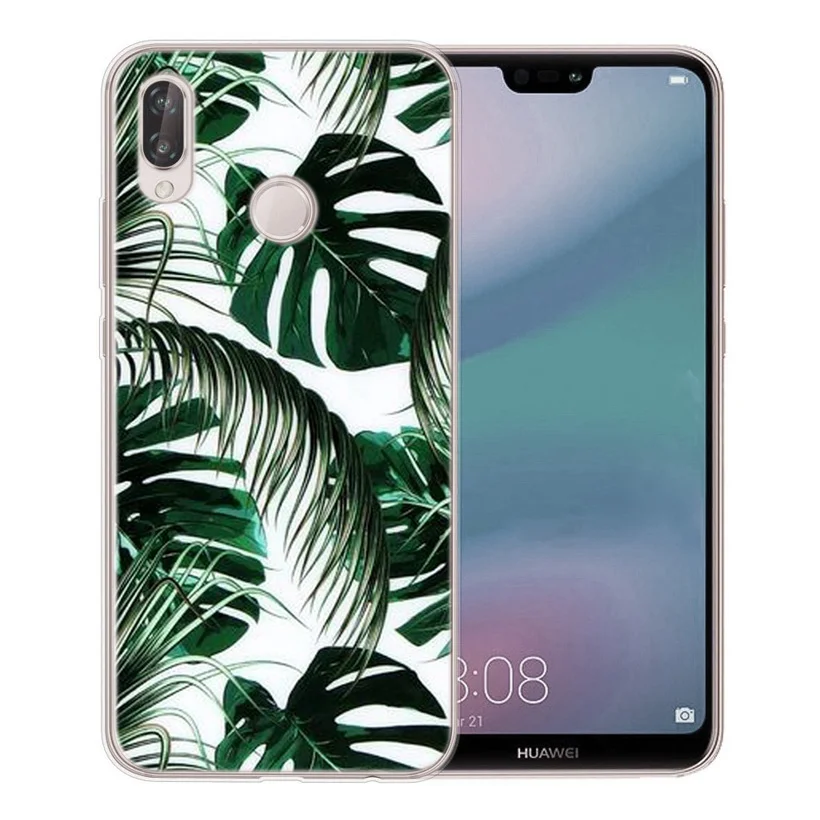 Чехол для Huawei Honor 7A 8A 8X 8C 9 10 Mate 20 P9 P10 lite/P8 Lite Y5 II Nova 3 Мягкая Краска TPU чехол с
