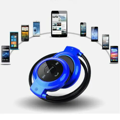 Спортивные беспроводные Bluetooth наушники гарнитура стерео Handsfree беговые для