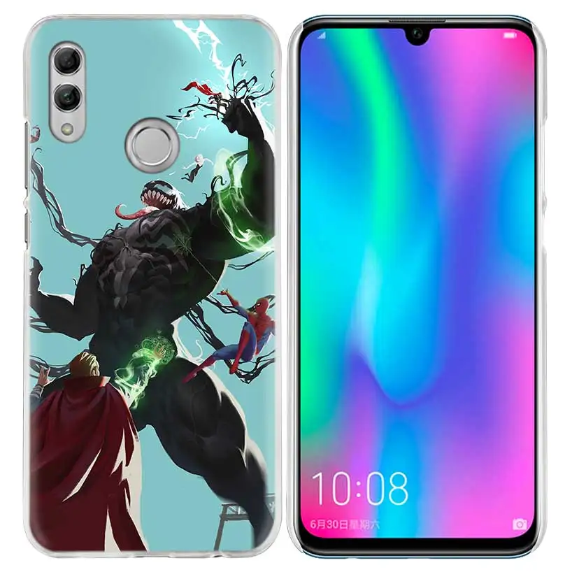 Чудо-яд чехол для huawei Honor 8X Y9 9 10 Lite Play 8C 8S 8A Pro V20 20i 10i Y6 Y7 Роскошный Жесткий Пластик ПК чехол для телефона - Цвет: 03